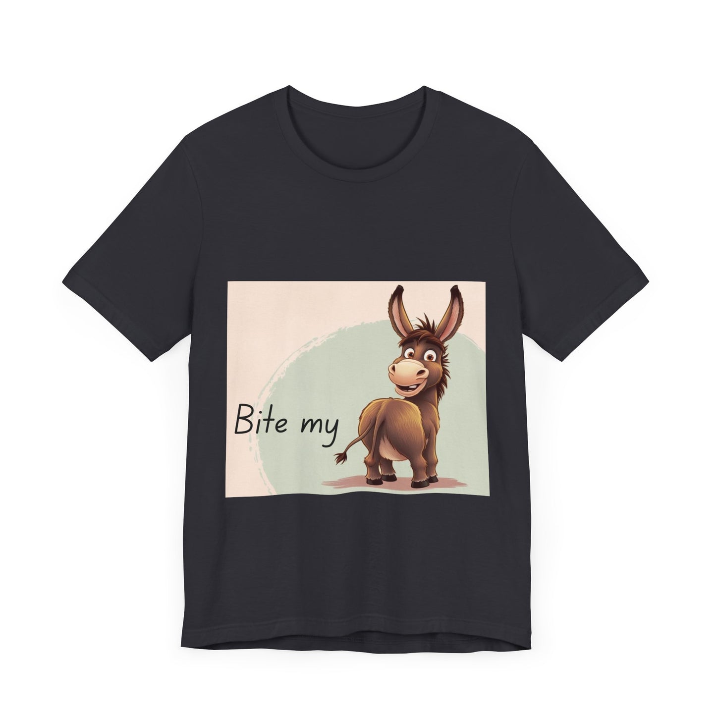 Funny Donkey Quote Unisex Jersey Tee - Perfect for Humor Lovers!