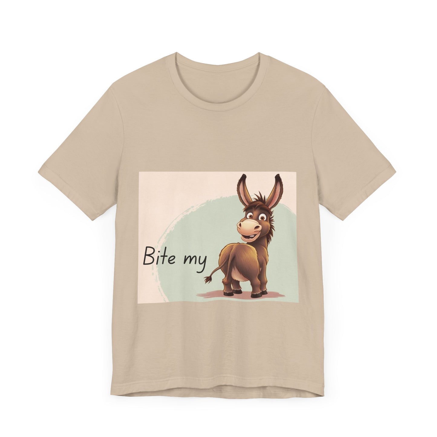 Funny Donkey Quote Unisex Jersey Tee - Perfect for Humor Lovers!