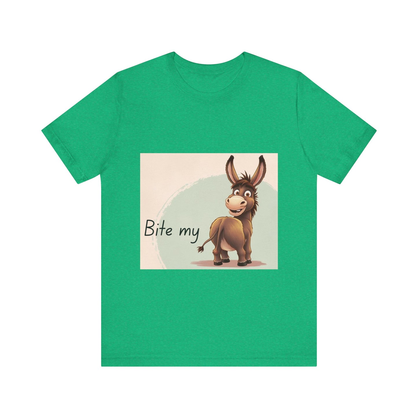 Funny Donkey Quote Unisex Jersey Tee - Perfect for Humor Lovers!