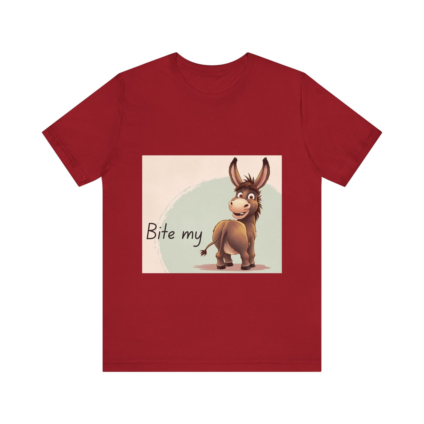 Funny Donkey Quote Unisex Jersey Tee - Perfect for Humor Lovers!