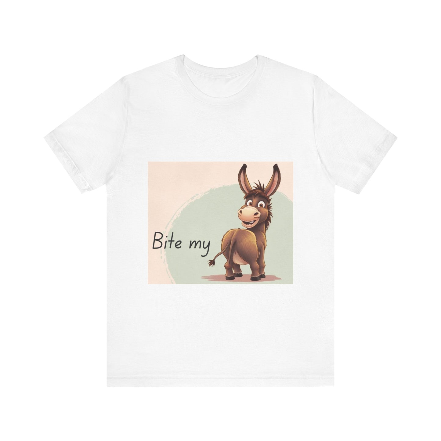 Funny Donkey Quote Unisex Jersey Tee - Perfect for Humor Lovers!