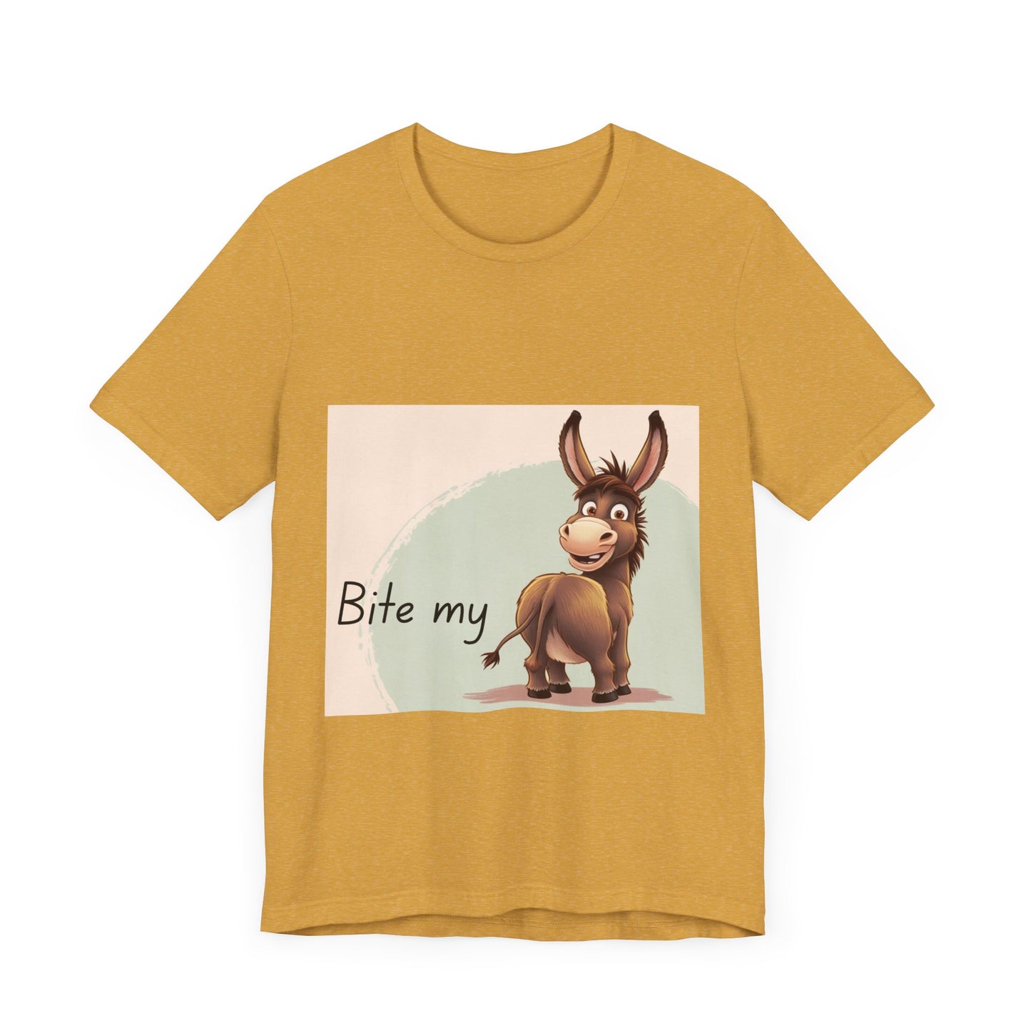 Funny Donkey Quote Unisex Jersey Tee - Perfect for Humor Lovers!