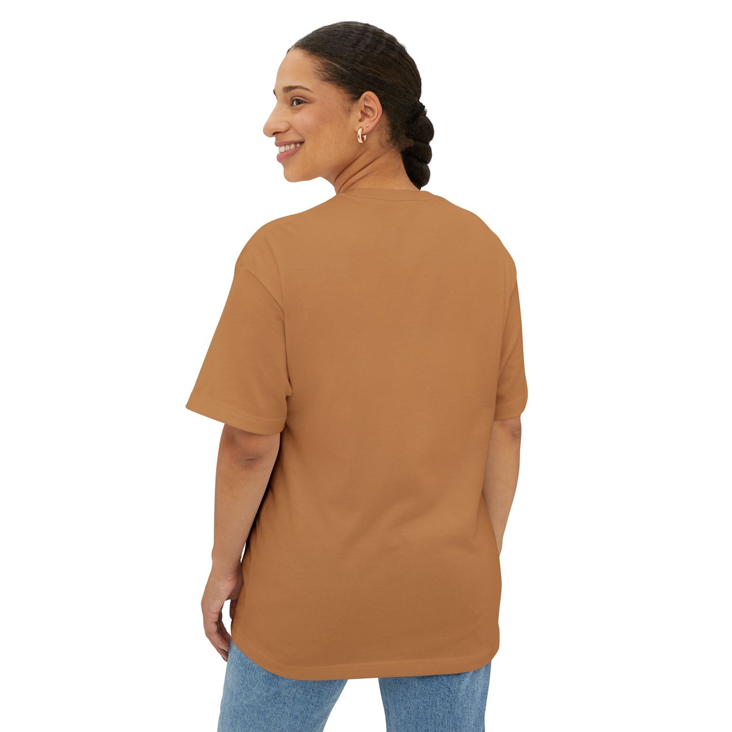 Unisex Oversized Boxy Tee - Over Thinker Under Paid