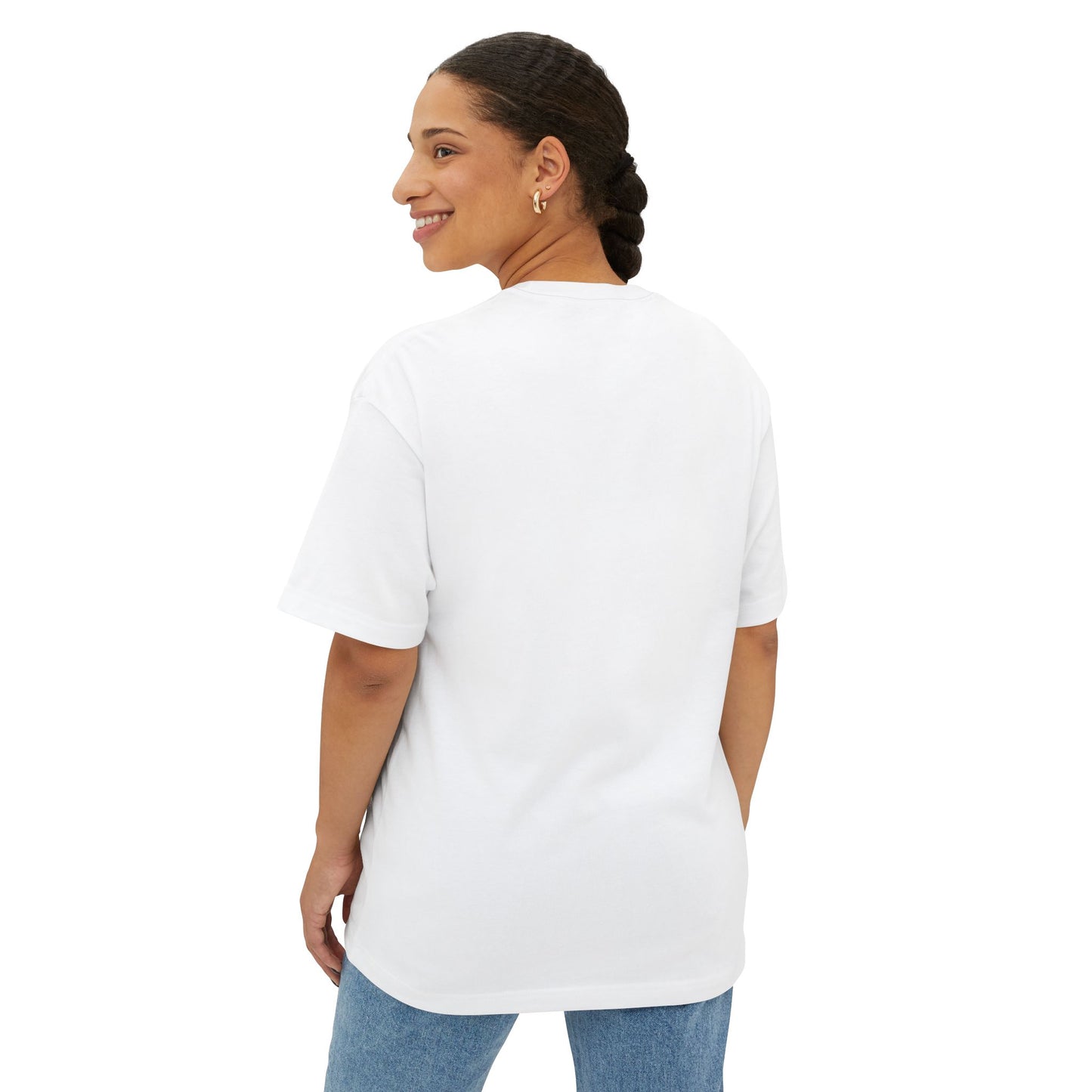 Unisex Oversized Boxy Tee - Over Thinker Under Paid