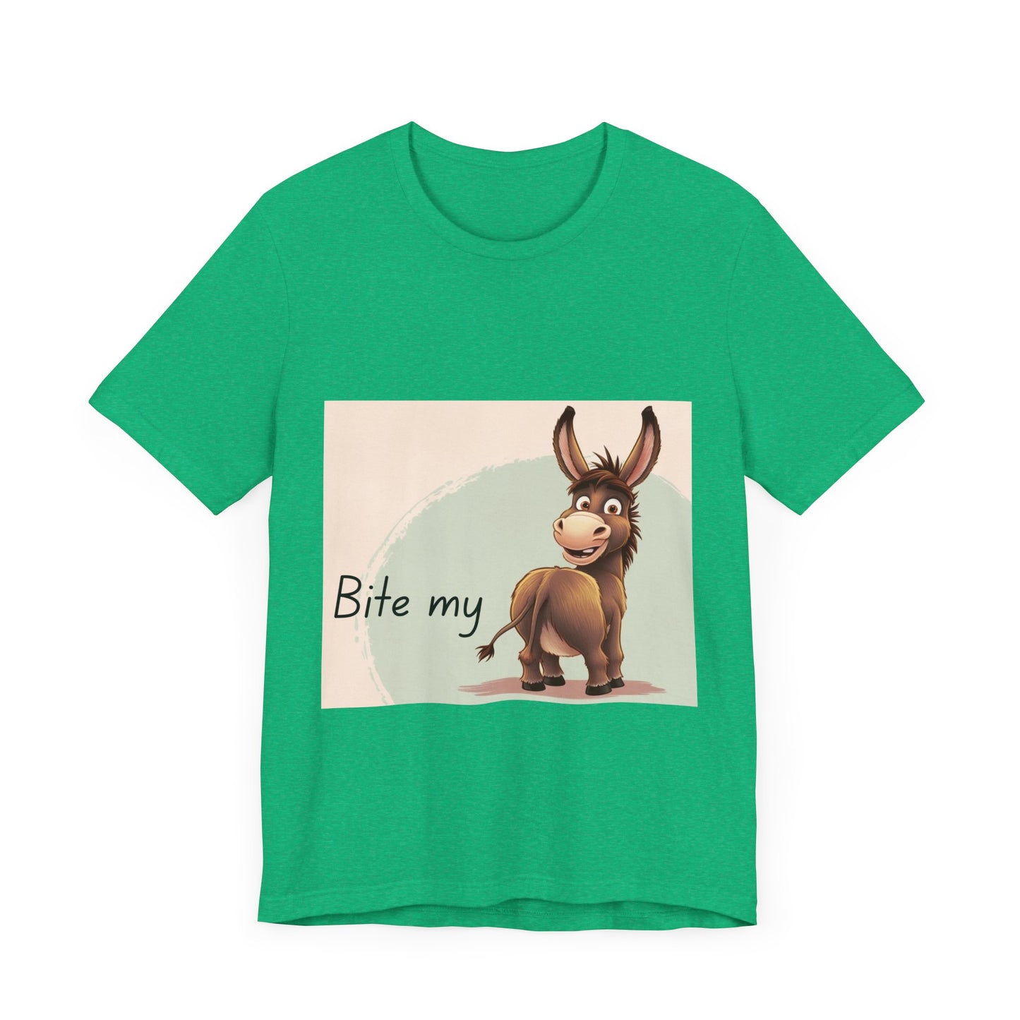 Funny Donkey Quote Unisex Jersey Tee - Perfect for Humor Lovers!