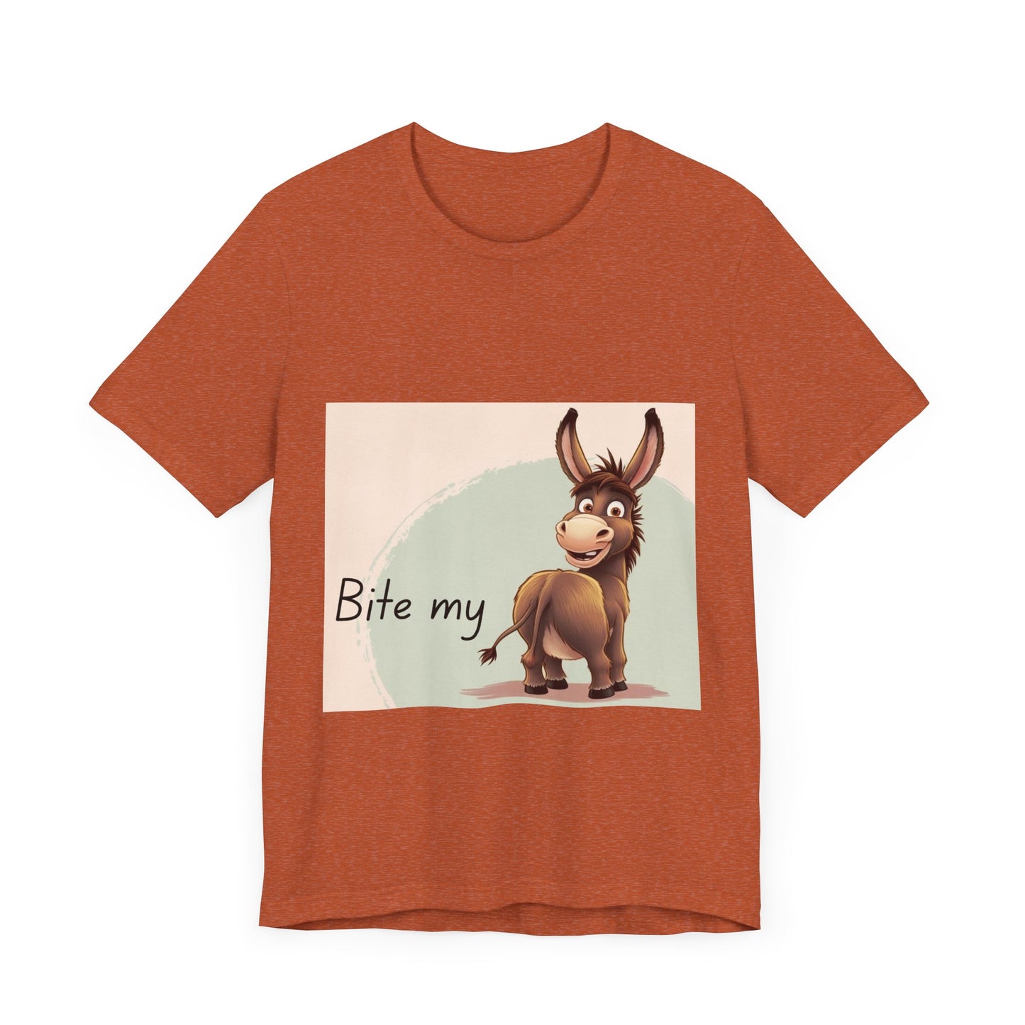 Funny Donkey Quote Unisex Jersey Tee - Perfect for Humor Lovers!