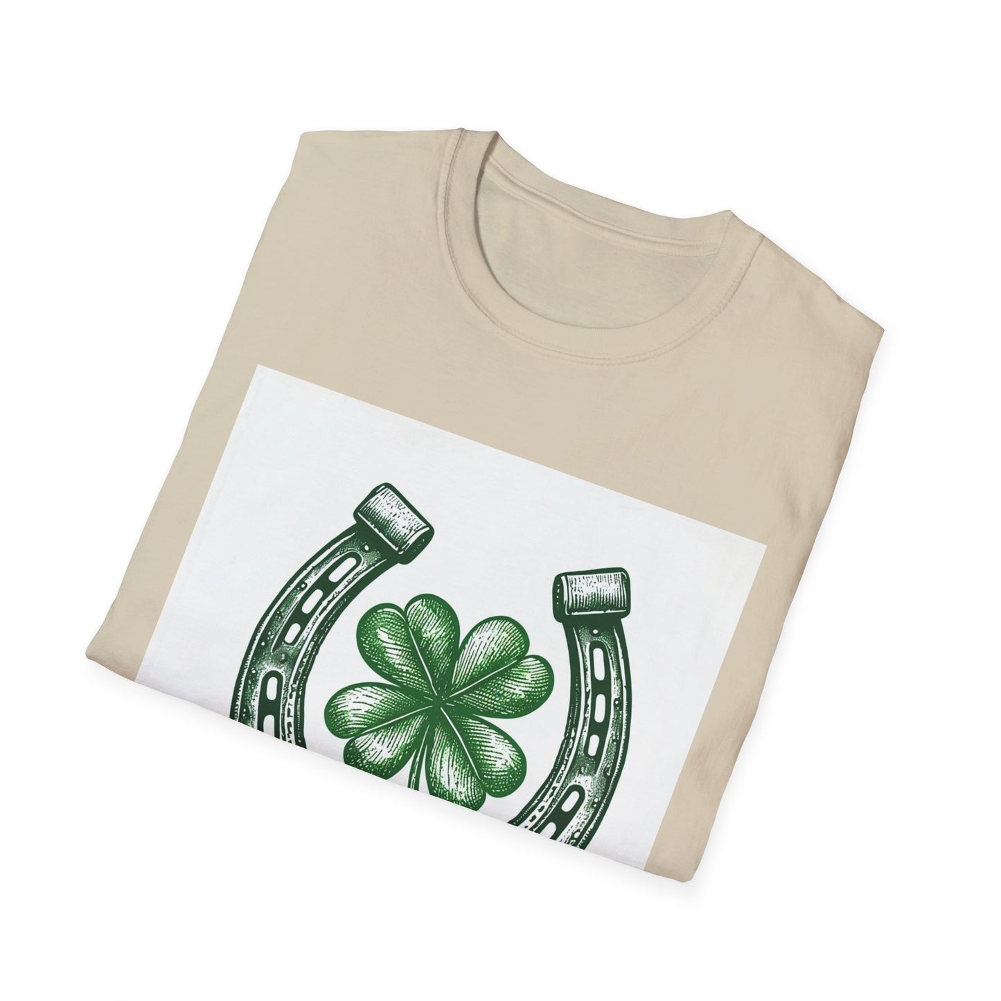 Luck of the Irish Unisex Softstyle T-Shirt | Festive St. Patrick's Day Tee