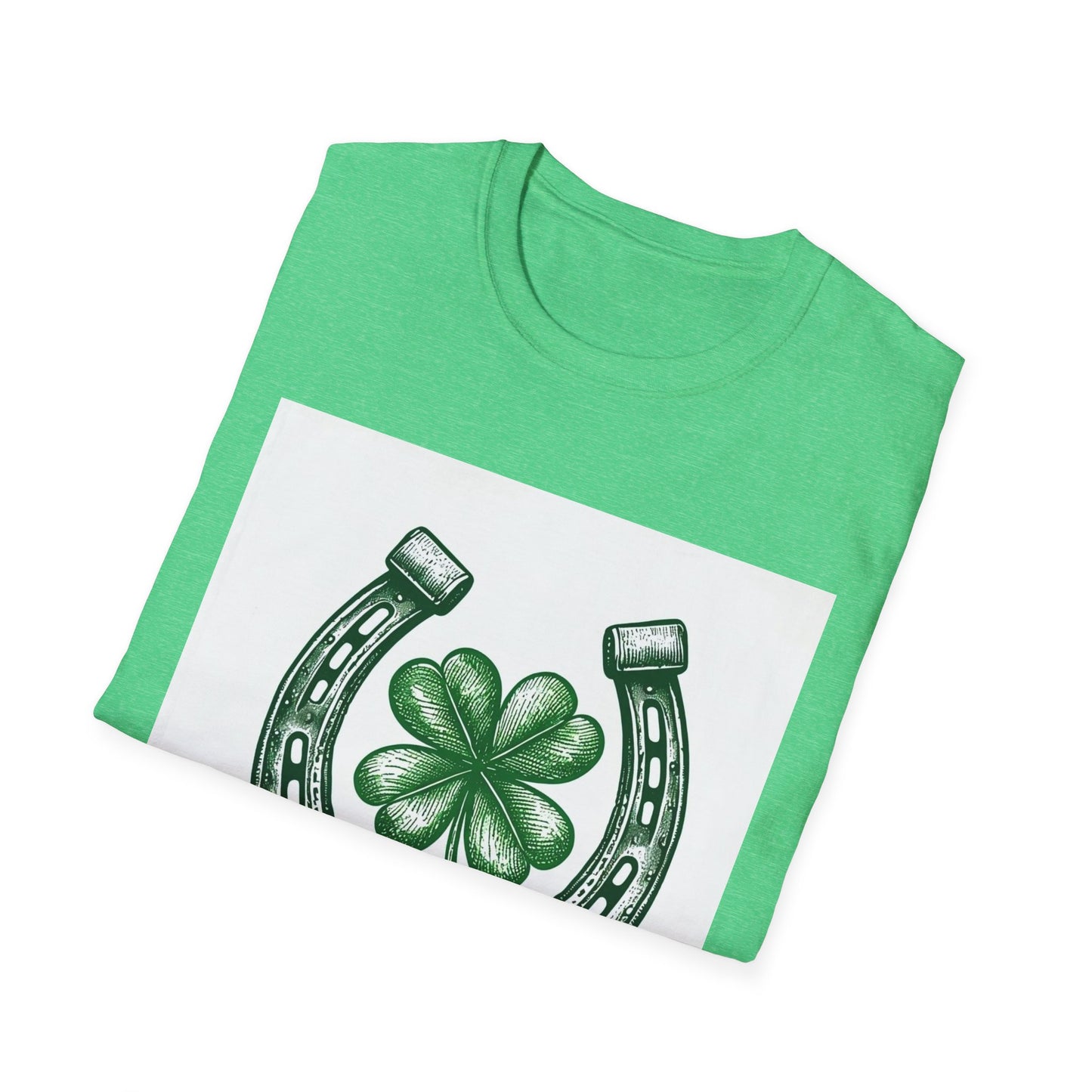 Luck of the Irish Unisex Softstyle T-Shirt | Festive St. Patrick's Day Tee
