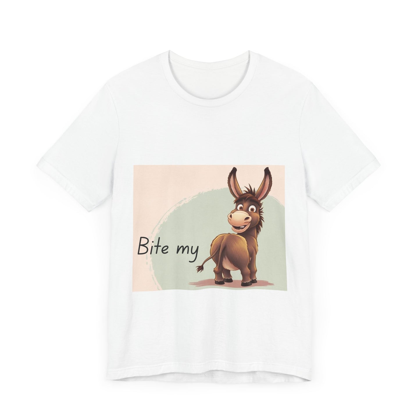 Funny Donkey Quote Unisex Jersey Tee - Perfect for Humor Lovers!