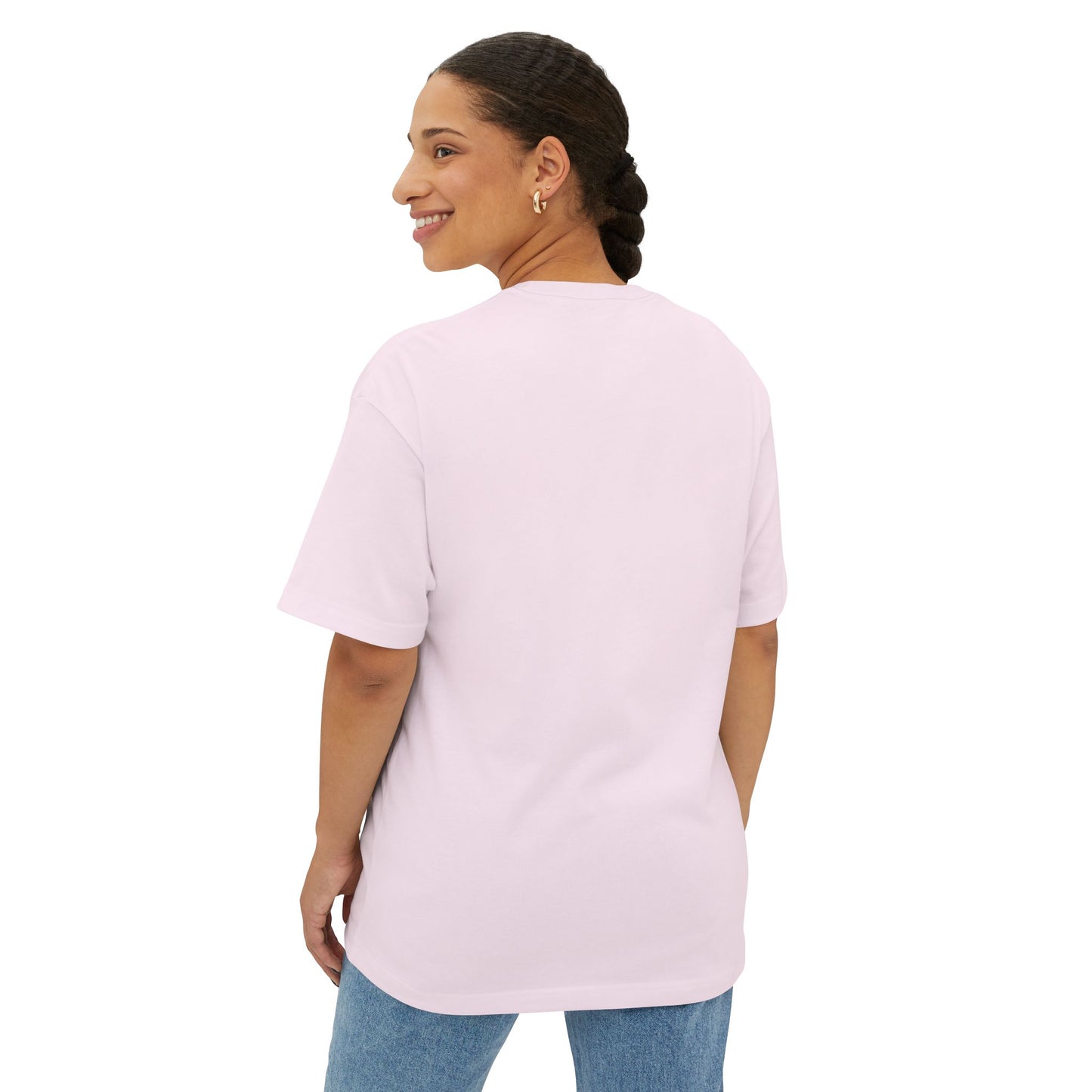 Unisex Oversized Boxy Tee - Over Thinker Under Paid