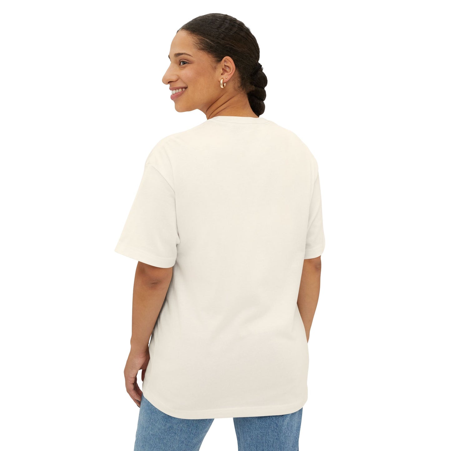Unisex Oversized Boxy Tee - Over Thinker Under Paid