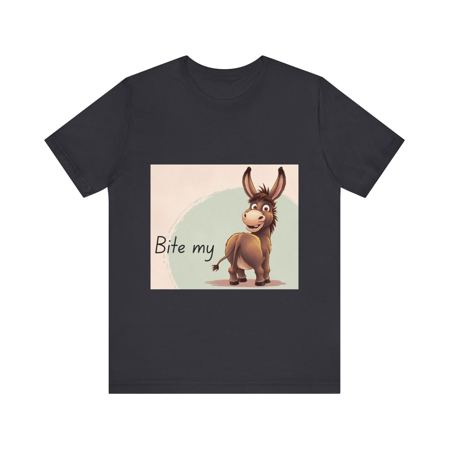 Funny Donkey Quote Unisex Jersey Tee - Perfect for Humor Lovers!