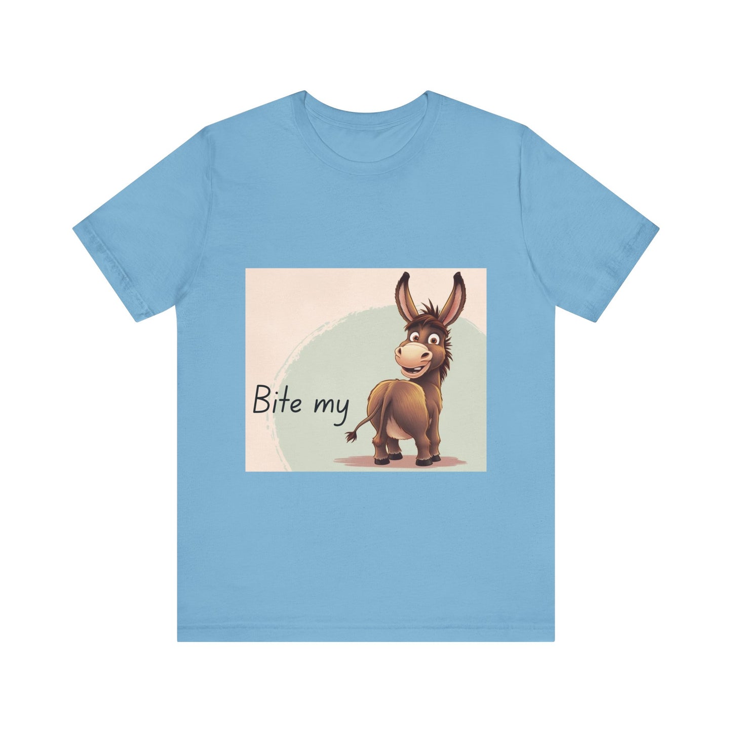 Funny Donkey Quote Unisex Jersey Tee - Perfect for Humor Lovers!