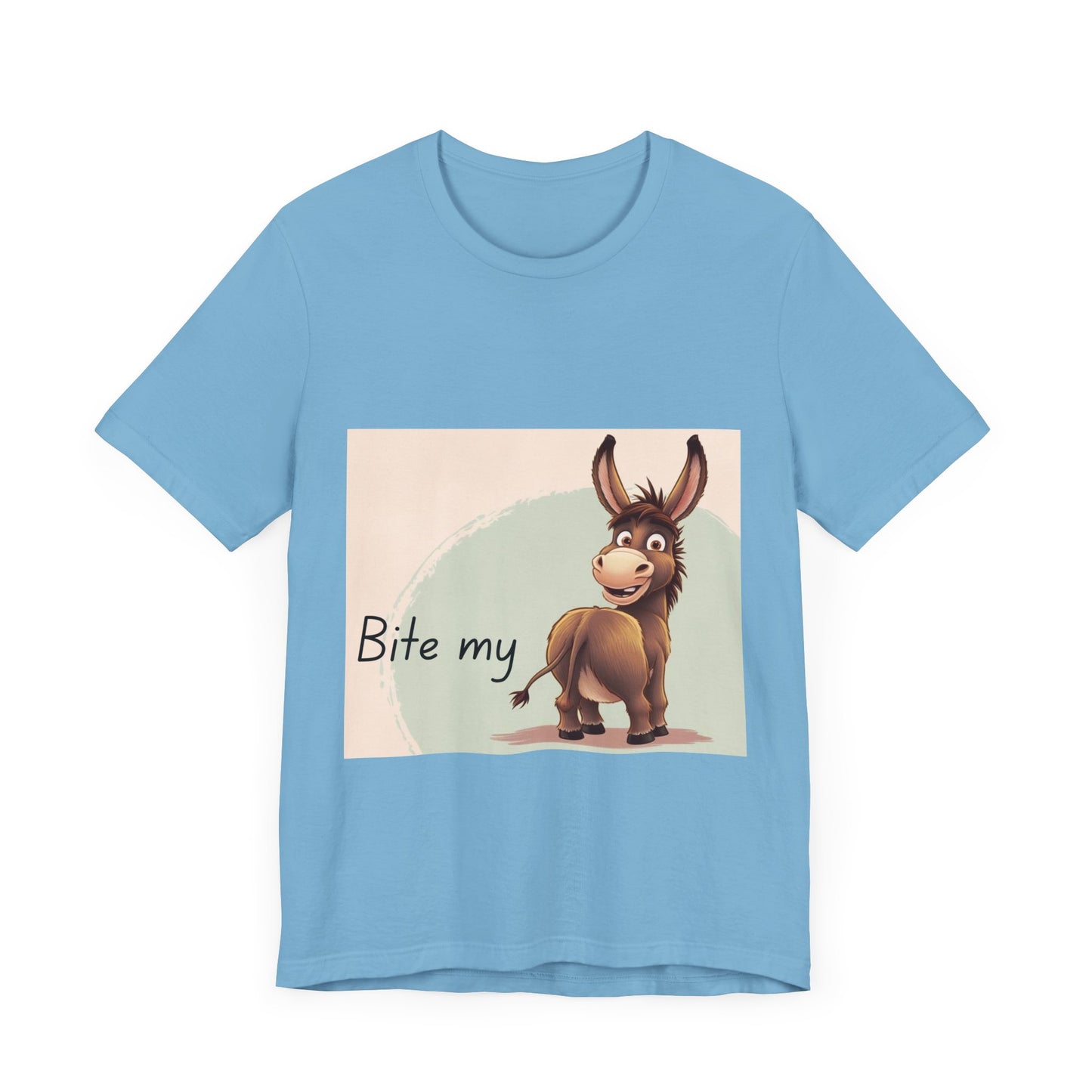 Funny Donkey Quote Unisex Jersey Tee - Perfect for Humor Lovers!