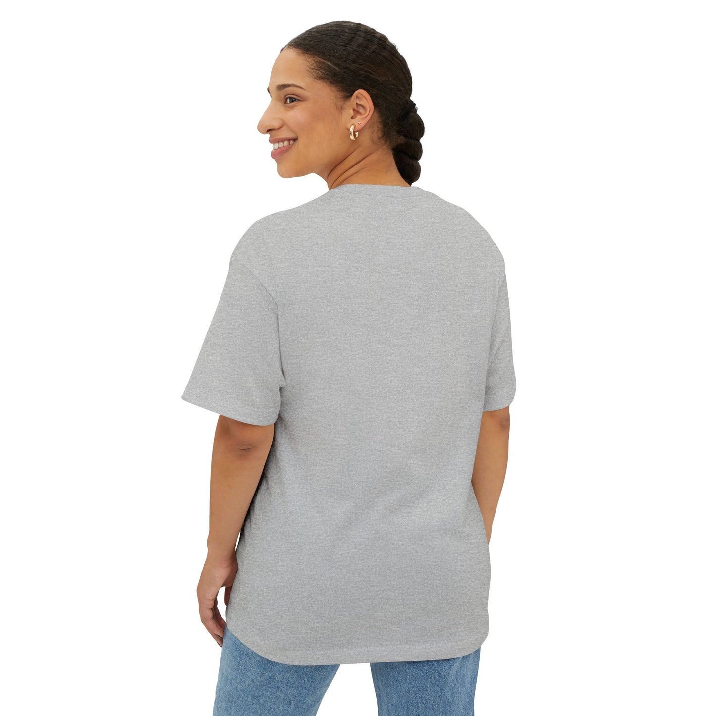 Unisex Oversized Boxy Tee - Over Thinker Under Paid