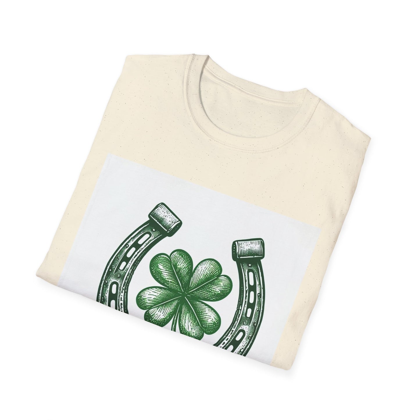 Luck of the Irish Unisex Softstyle T-Shirt | Festive St. Patrick's Day Tee
