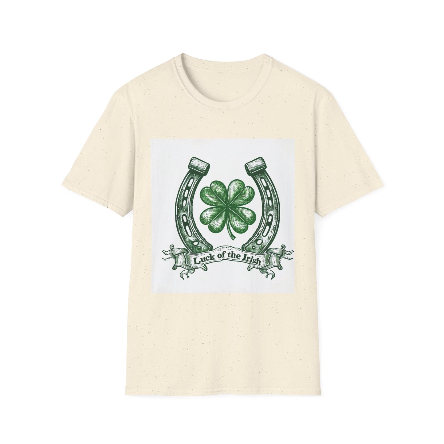 Luck of the Irish Unisex Softstyle T-Shirt | Festive St. Patrick's Day Tee