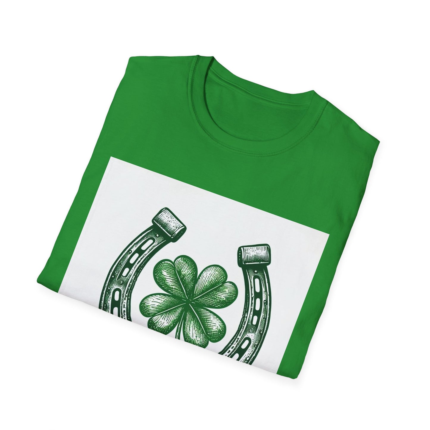 Luck of the Irish Unisex Softstyle T-Shirt | Festive St. Patrick's Day Tee