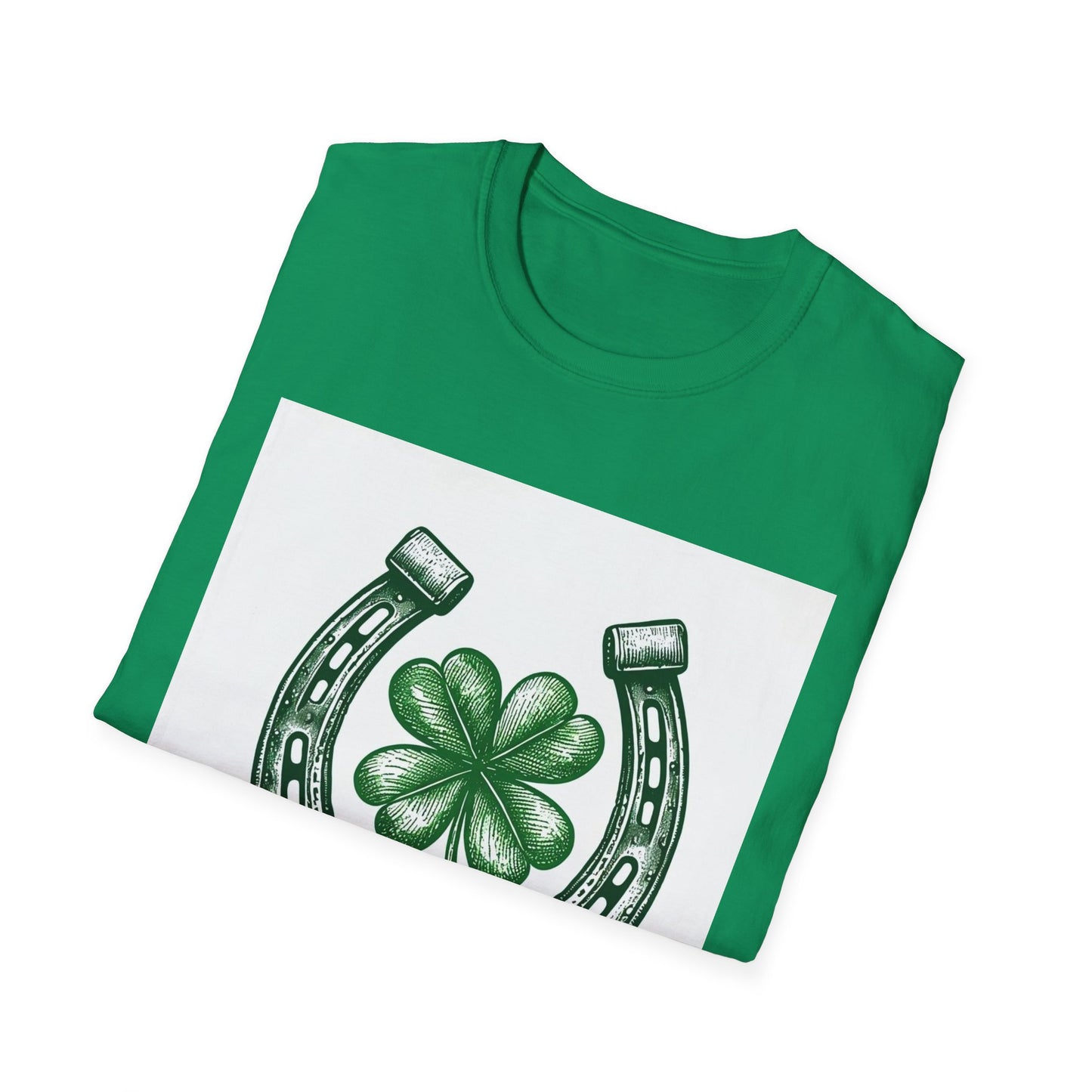 Luck of the Irish Unisex Softstyle T-Shirt | Festive St. Patrick's Day Tee